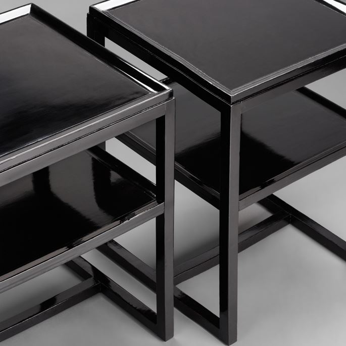 Josef  Hoffmann - Pair of side tables | MasterArt